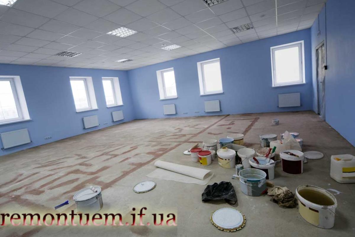 Ремонт офісів та комерційних об'єктів в Івано-Франківську